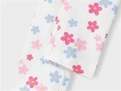 blå og pink blomster på hvide leggings fra name it 13225099 bright white flowers